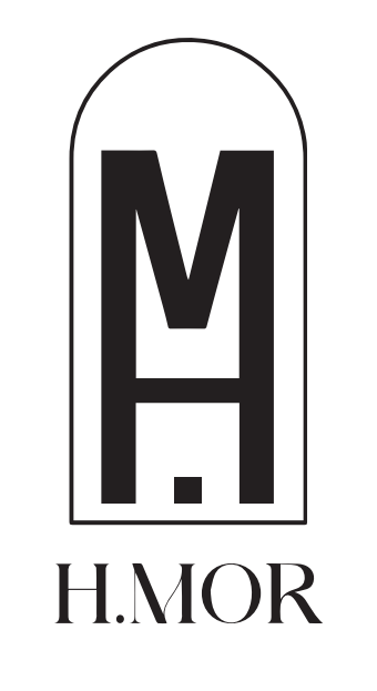 Official logo for H.Mor fashion brand, featuring Lesotho-inspired textile design.